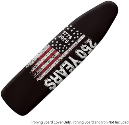 US 250 Years Ironing Board Cover and Pad, Stretch Thick Scorch Resistant - Image 6