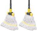 KeFanta 2 Pack Commercial Mop Heavy Duty Industrial Mop by KeFanta