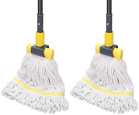 KeFanta 2 Pack Commercial Mop Heavy Duty Industrial Mop by KeFanta