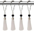 Set of 12 Boho Shower Curtain Hooks by SmallUpgradesBetterLiving