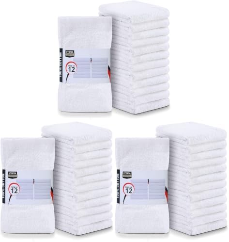 Utopia Towels Kitchen Bar Mops, 16 by 19 Inches, 100% Cotton Super Absorbent by UTOPIATOWELS