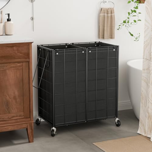 WOWLIVE Double Laundry Hamper - Image 2