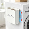 Magnetic Lint Bin with Lid for Laundry Room, Compact Plastic Dryer Lint Holder by DIRZHX