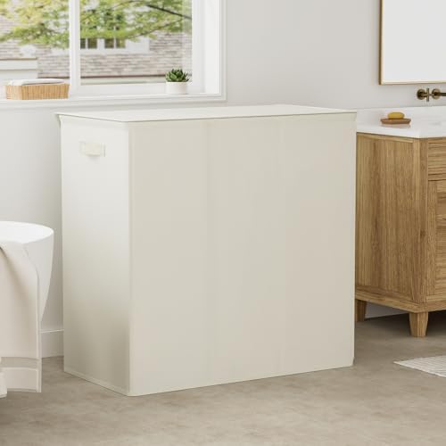 WOWLIVE 180L Laundry Hamper 3 Section, Large Laundry Basket - Image 3