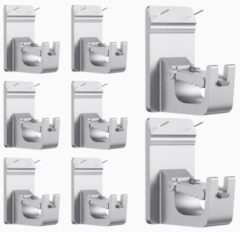 Universal Heavy Duty Curtain Rod Brackets, No Drill Curtain Rod Brackets by CTBOM