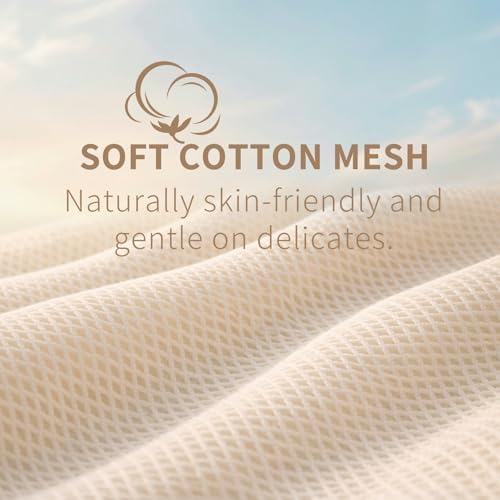 Muchfun Soft Cotton Mesh Laundry Bags - Image 2