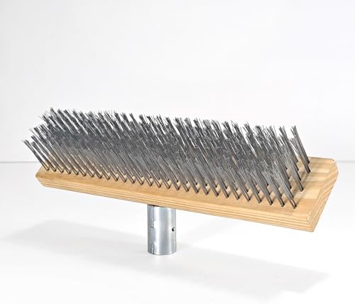 Stainless Steel Wire Floor Brush Head Multipurpose Steel Metallic Wire Deck - Image 7