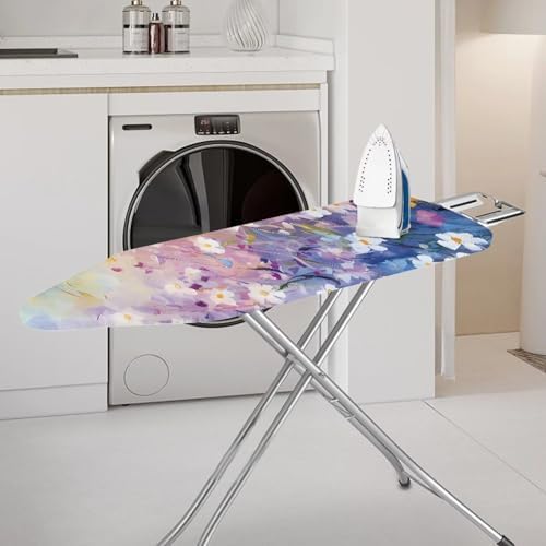 Daisy Print Ironing Board Pad, Extra Thick Heavy Duty Pad Covers - Image 2