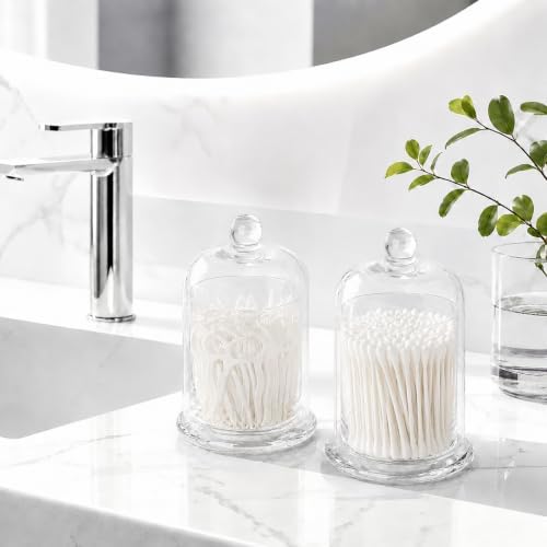 Qtip Holder Glass Apothecary Jars - Image 2