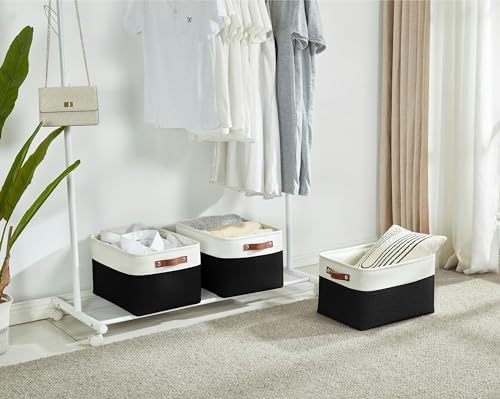DECOMOMO Storage Bins, Large Fabric Storage Baskets - Image 6