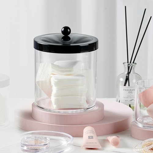 SheeChung 2 Pack Plastic Apothecary Jars - Image 2