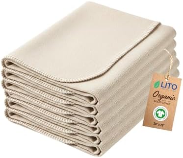 Flour Sack Towels Sourdough Bread Baking Supplies | Bread Dough Proofing by LITOLinenandTowel