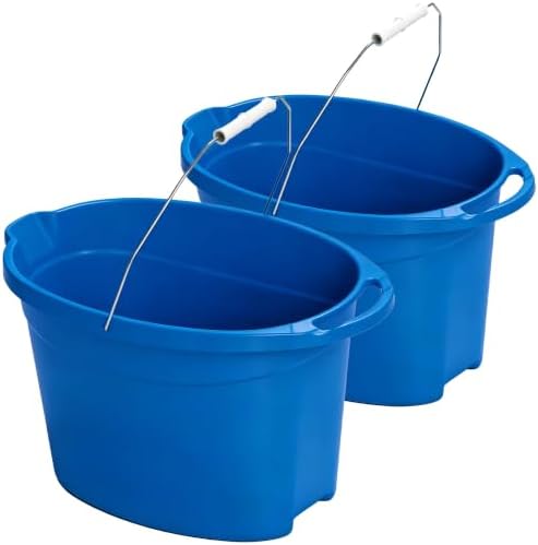 12-Quart Plastic Cleaning Bucket by Unknown