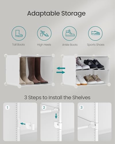 SONGMICS Shoe Rack, 8-Tier - Image 4