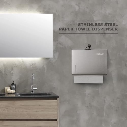 Gorlary Wall Mount Commercial Paper Towel Dispenser - Image 5