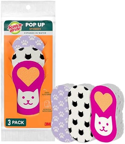 Scotch-Brite Cat Pop Up Non-Scratch Sponges, 3 Packs by Unknown