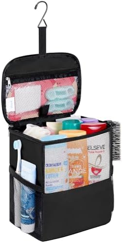 Lifewit Shower Bag Mesh Shower Caddy Portable College Dorm Room Essentials Tote by Lifewit