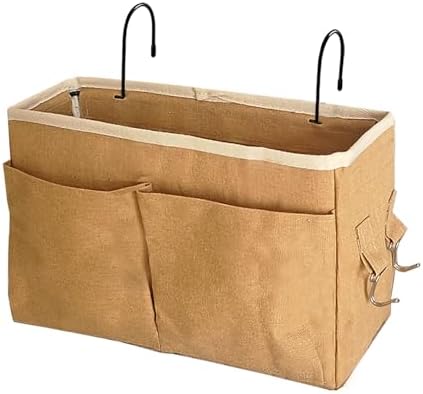 Bedside Caddy Bedside Hanging Storage Basket Multi-Function Organizer Caddy by Someteth