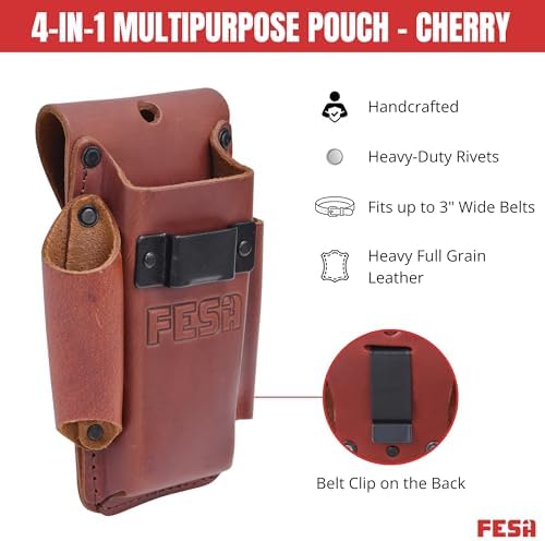 FESA Small Leather Tool Pouch - Image 2