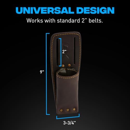 OX Tools Leather Tool Holsters & Pouches – Hammer, Tape Measure, Utility & - Image 2