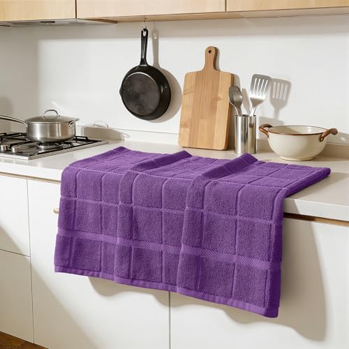 Homaxy 100% Cotton Kitchen Towels 18"x28", 4 Pack Dish Towels - Image 6