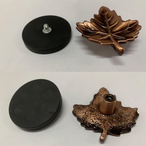 Maple Leaf Magnetic Hooks, Decorative Heavy Duty Magnet Hooks - Image 3