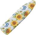 Butterfly Sunflower Ironing Board Cover, Soft Ironing Board Pad Covers by Tomeusey