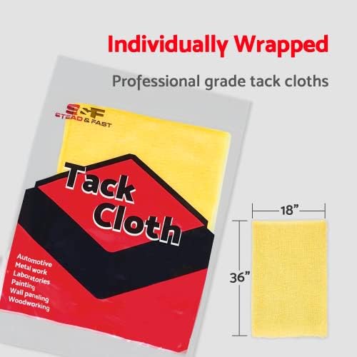 S&F STEAD & FAST Tack Cloths, 150 Pack Bulk Case, - Image 3
