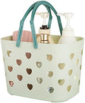 Portable Shower Caddy with Handle Plastic Shower Basket Organizer by Anyoifax