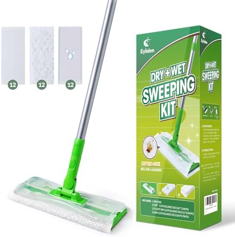 Eyliden Sweeper Mop with 36 Refills by Eyliden