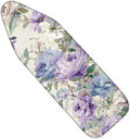 Nuxovilar Blue Purple Floral Ironing Board Cover 15x54 Cotton by Nuxovilar