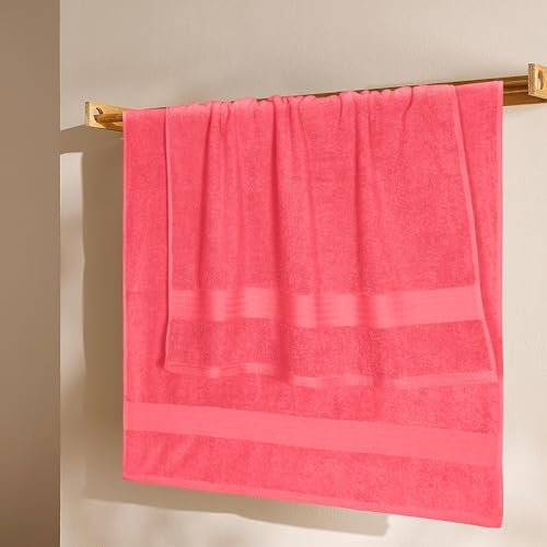 GLAMBURG Premium Cotton 4 Pack Bath Towel Set - Image 3
