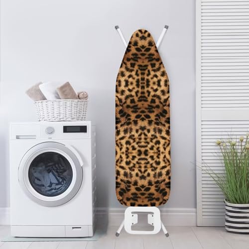 GLENLCWE Wild Leopard Cheetah Print Ironing Board Cover, Stylish Ironing Board - Image 3