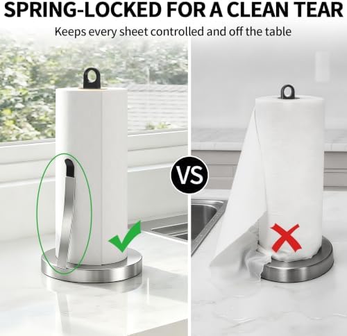 Jesginboo Countertop Paper Towel Holder - Image 5
