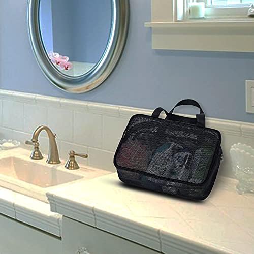 Moyad Mesh Shower Caddy Portable Toiletry Tote Gym Bag - Image 6