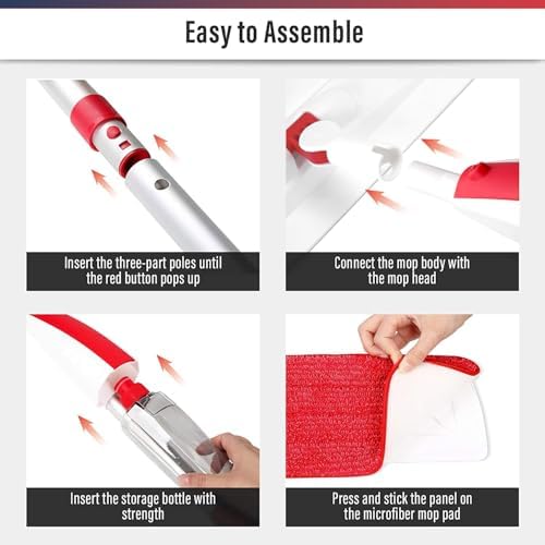Spray Mop for Floor Cleaning, 2 Pack - Image 7