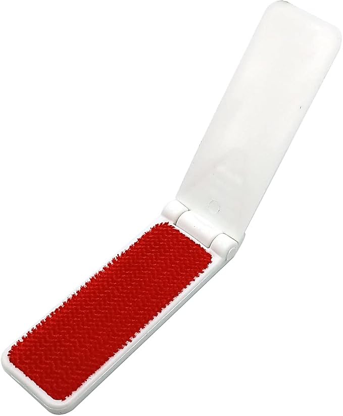 GARASANI 3 Pack Portable and Foldable Plastic Fold Clothing Dust Brush Pet Hair - Image 5
