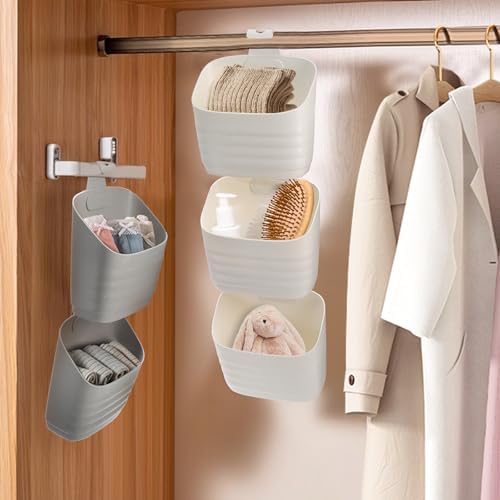 Noamus 6 Pack Plastic Hanging Basket - Image 7