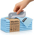 Wipe&GO Window & Glass Cleaning Cloths – Premium Diamond Weave Microfiber by Unknown