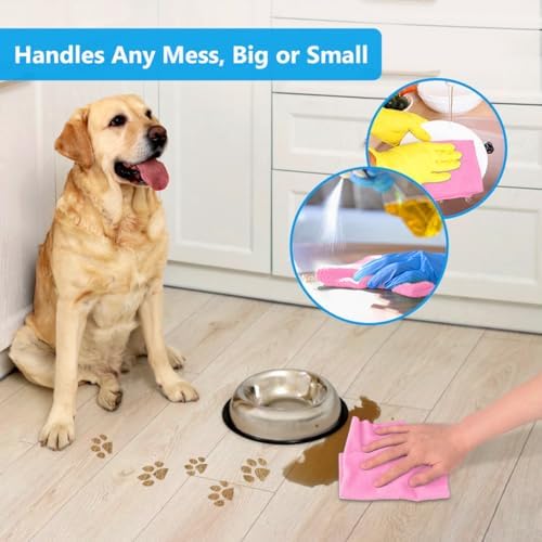 GLIMGLINT Microfiber Cleaning Cloth 100 Pack, Reusable Paper Towels 11 x 9 - Image 5