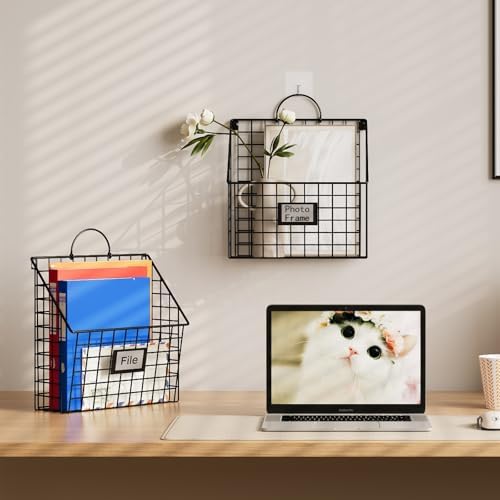 4 Packs Hanging Wall File Organizer - Image 7