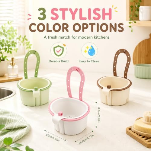 Hanging Sink Drain Basket, 2026 New Cactus Kitchen Sink Strainer Basket - Image 2