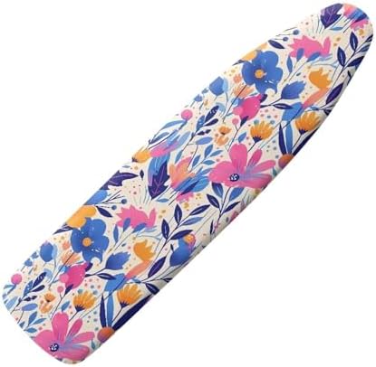 Cartoon Flower Field Easy Installation 15x54 Ironing Board Cover, Minimalist by Daulesho