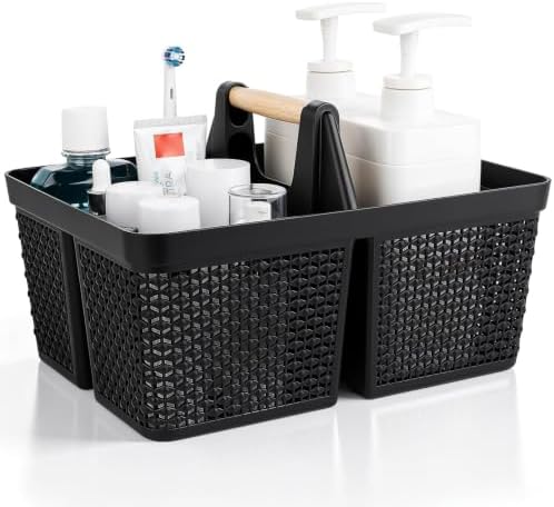 UUJOLY Portable Plastic Shower Caddy Basket by UUJOLY
