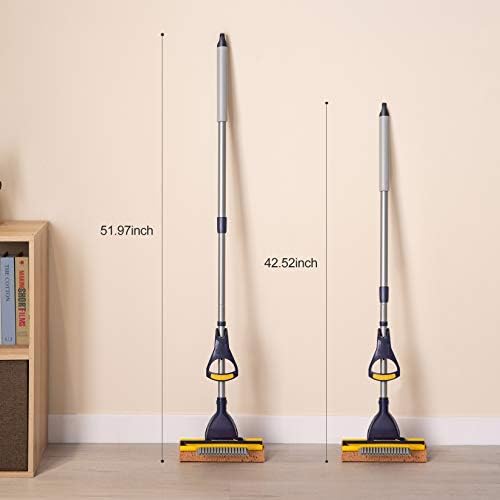 Yocada Sponge Mop Home Commercial Use Tile Floor Bathroom Garage Cleaning - Image 3