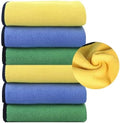 Microfiber Cleaning Cloths – Ultra-Thick Coral Fleece 600 GSM, Lint-Free & by Unknown
