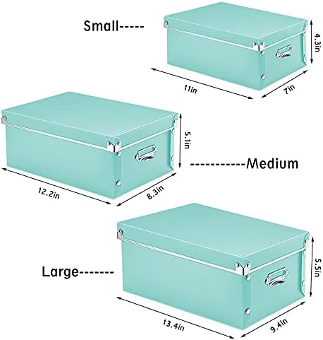 XUCHUN 3 Pack/Set Plastic Storage Box - Image 3