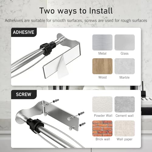 SetSail Paper Towel Holder, Paper Towel Holder Under Cabinet - Image 5
