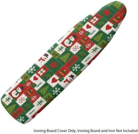 Flashideas Red Green Christmas Tree Ironing Board Cover and Pad 15x54 Inch - Image 6