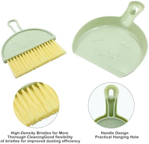 Hitefu Small Broom and Dustpan Set - Image 3